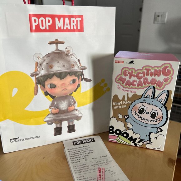 Labubu The Monsters Exciting Macaron Plush Blind Box Sealed Authentic - Picture 1 of 2